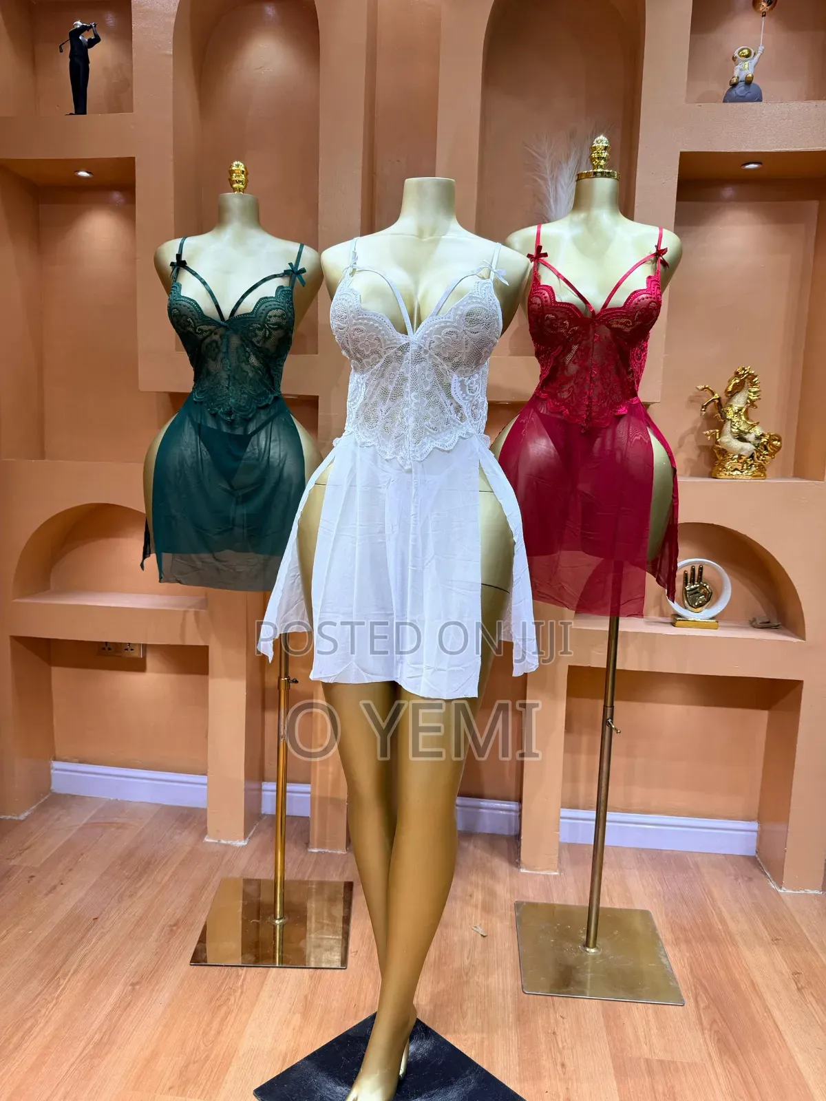 Mesh Lingerie Set