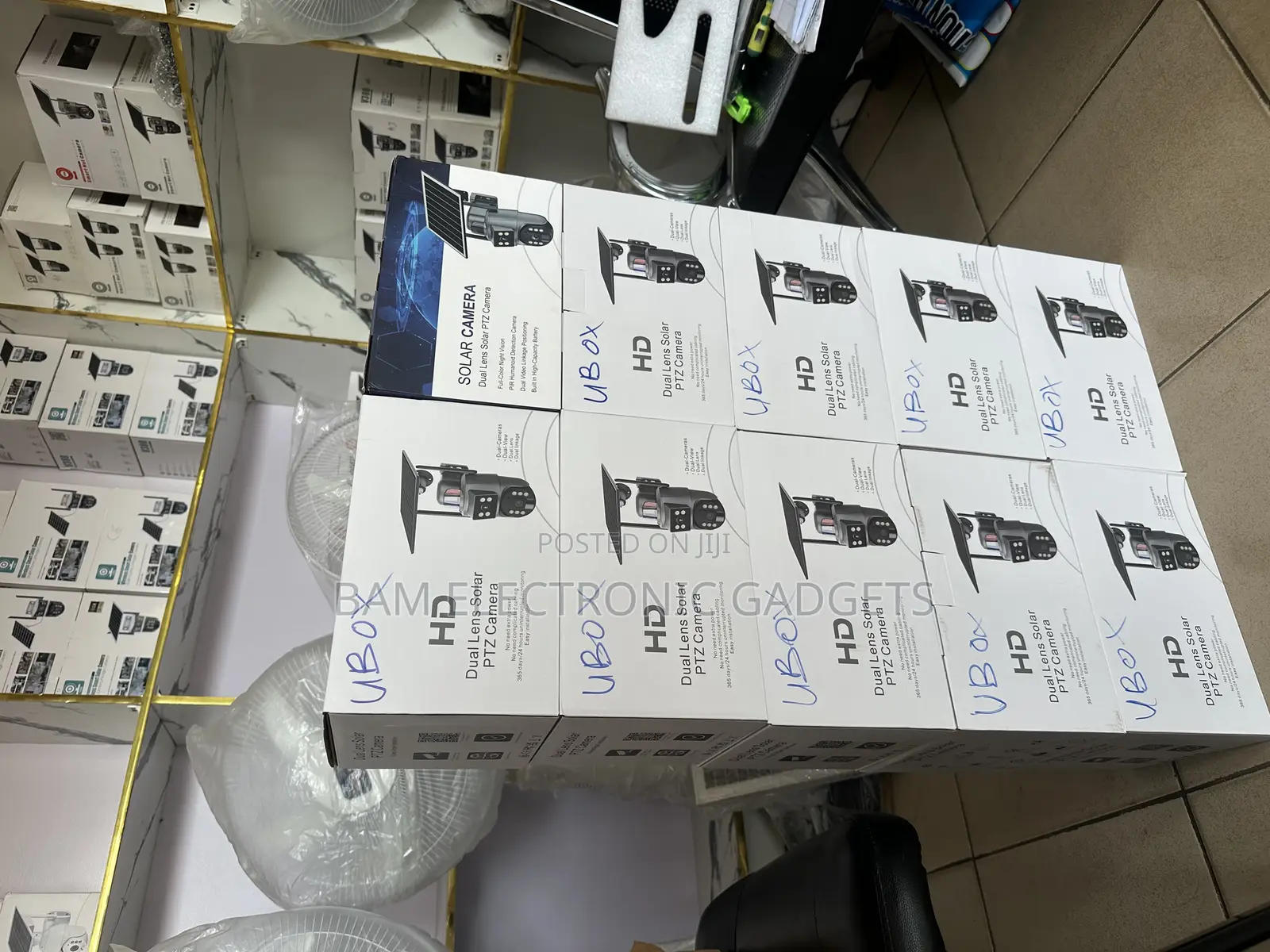 Ubox 4g Solar CCTV Camera Ubox