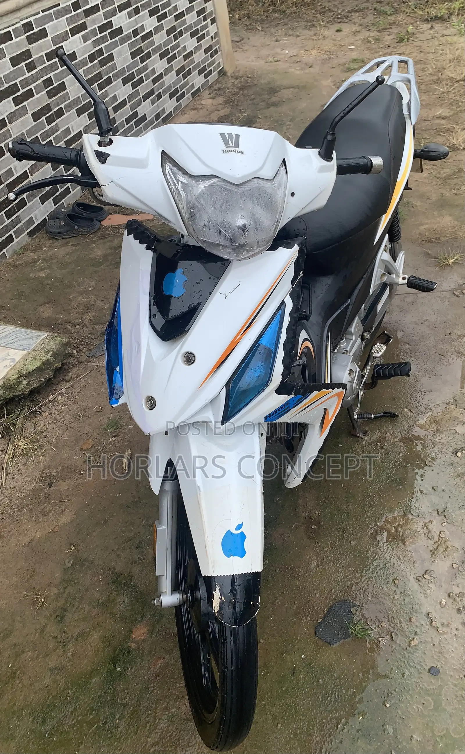 Haojue HJ110-5 2024 White