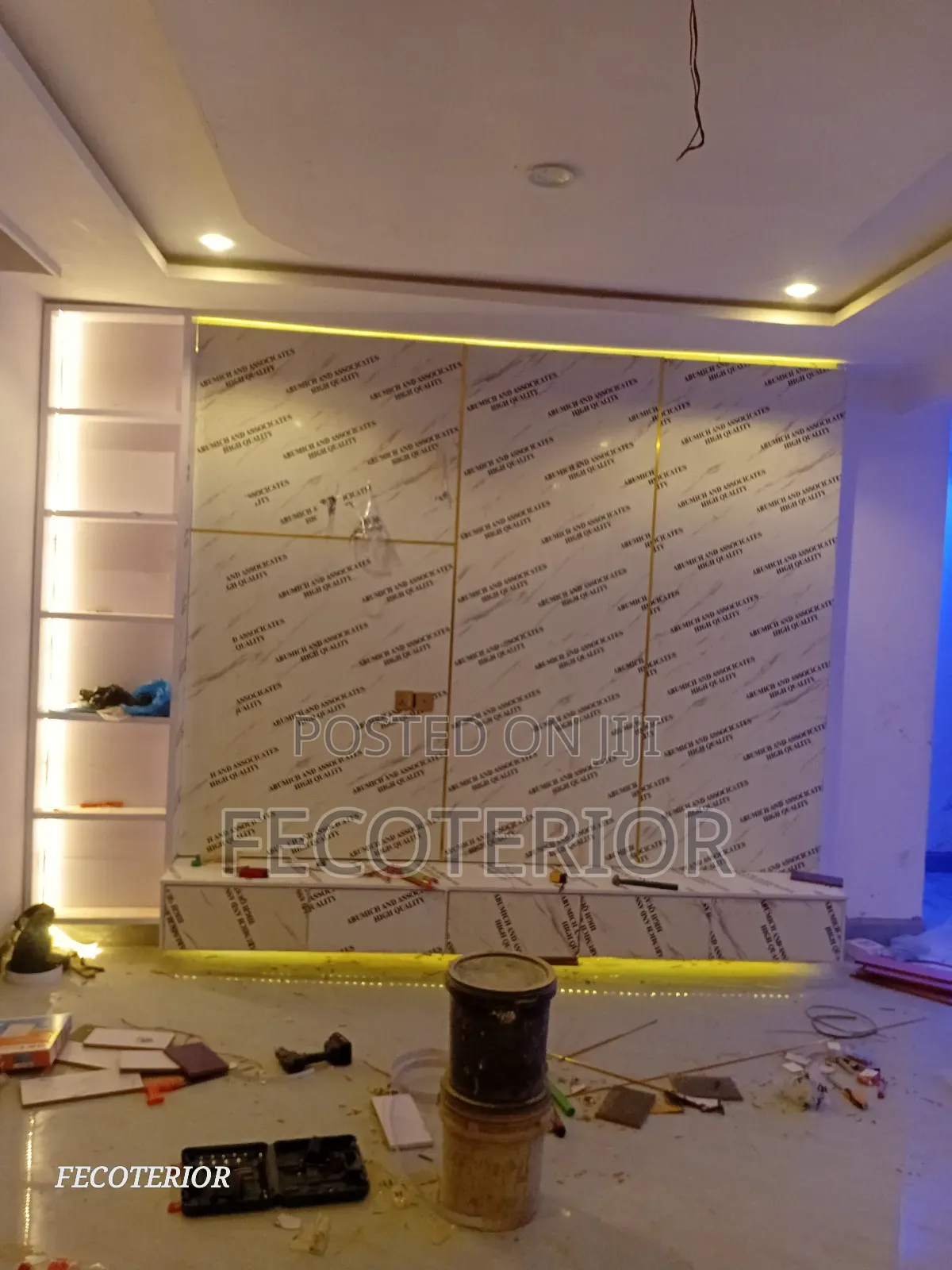PVC Panel and Flutted Panel Installation