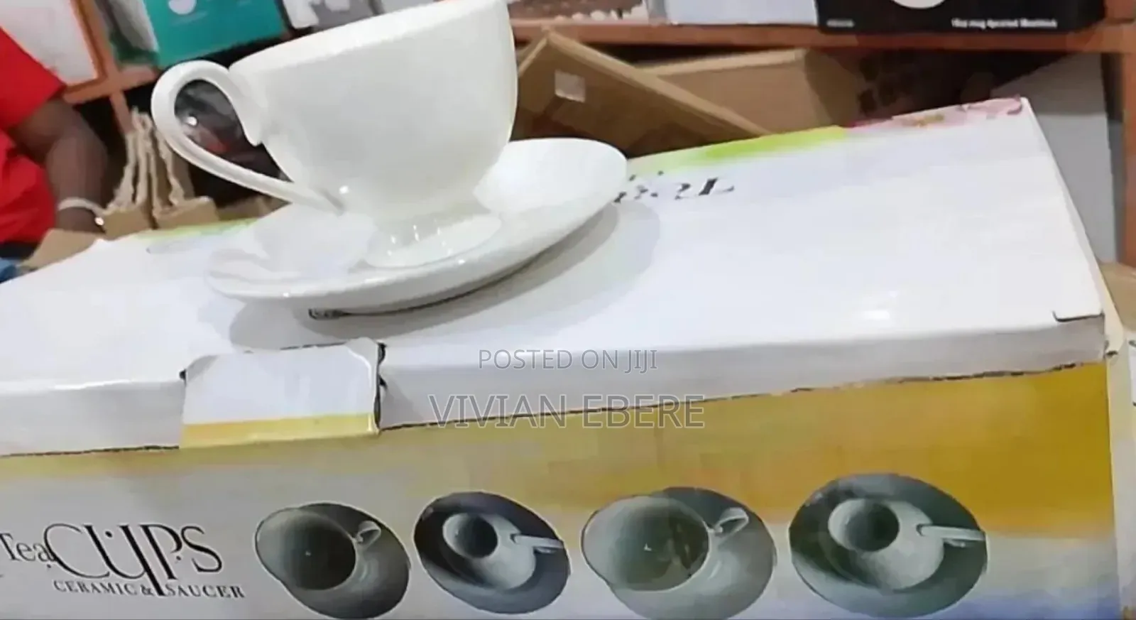 6pcs Tea Cup And Sauce