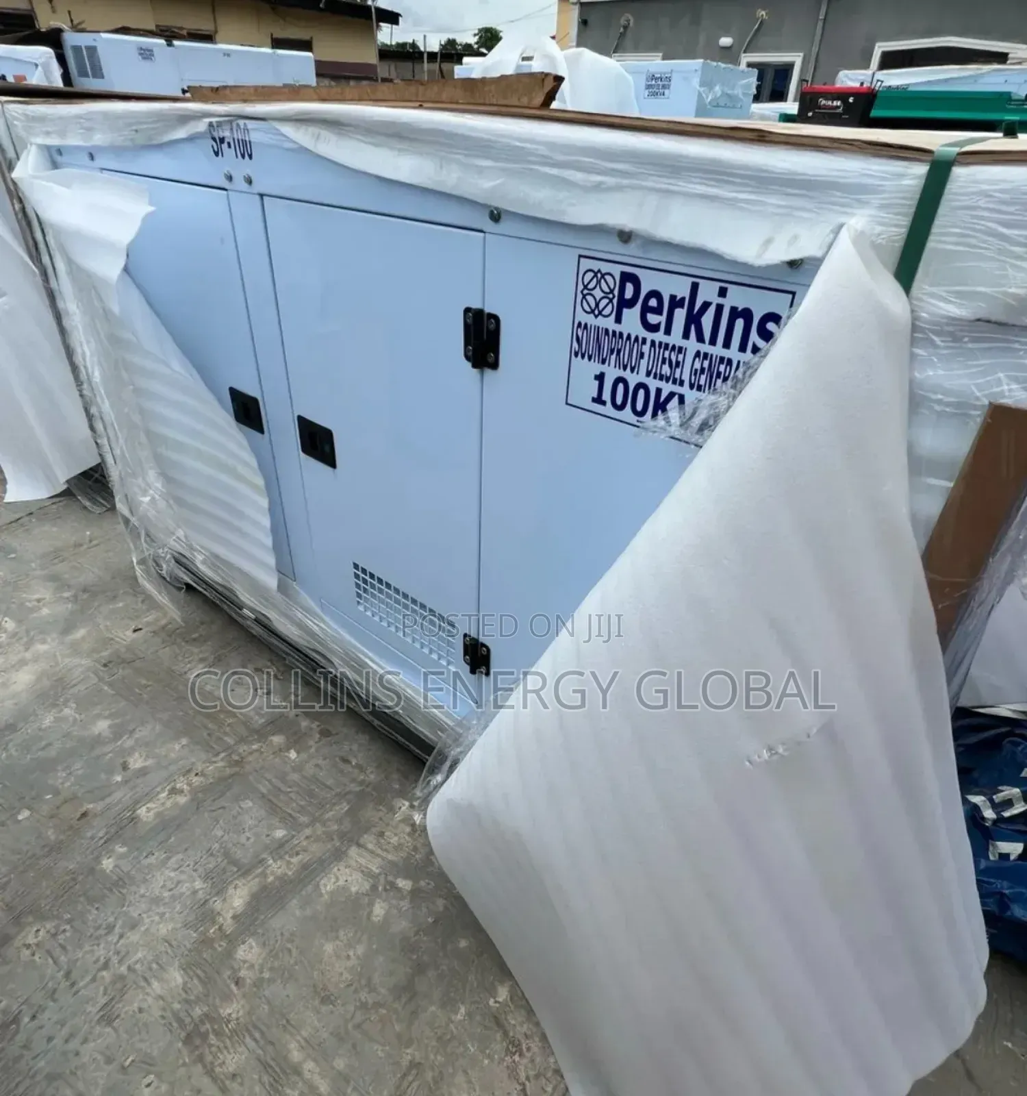 100kva Uk Perkins Soundproof Copper Coil Generator