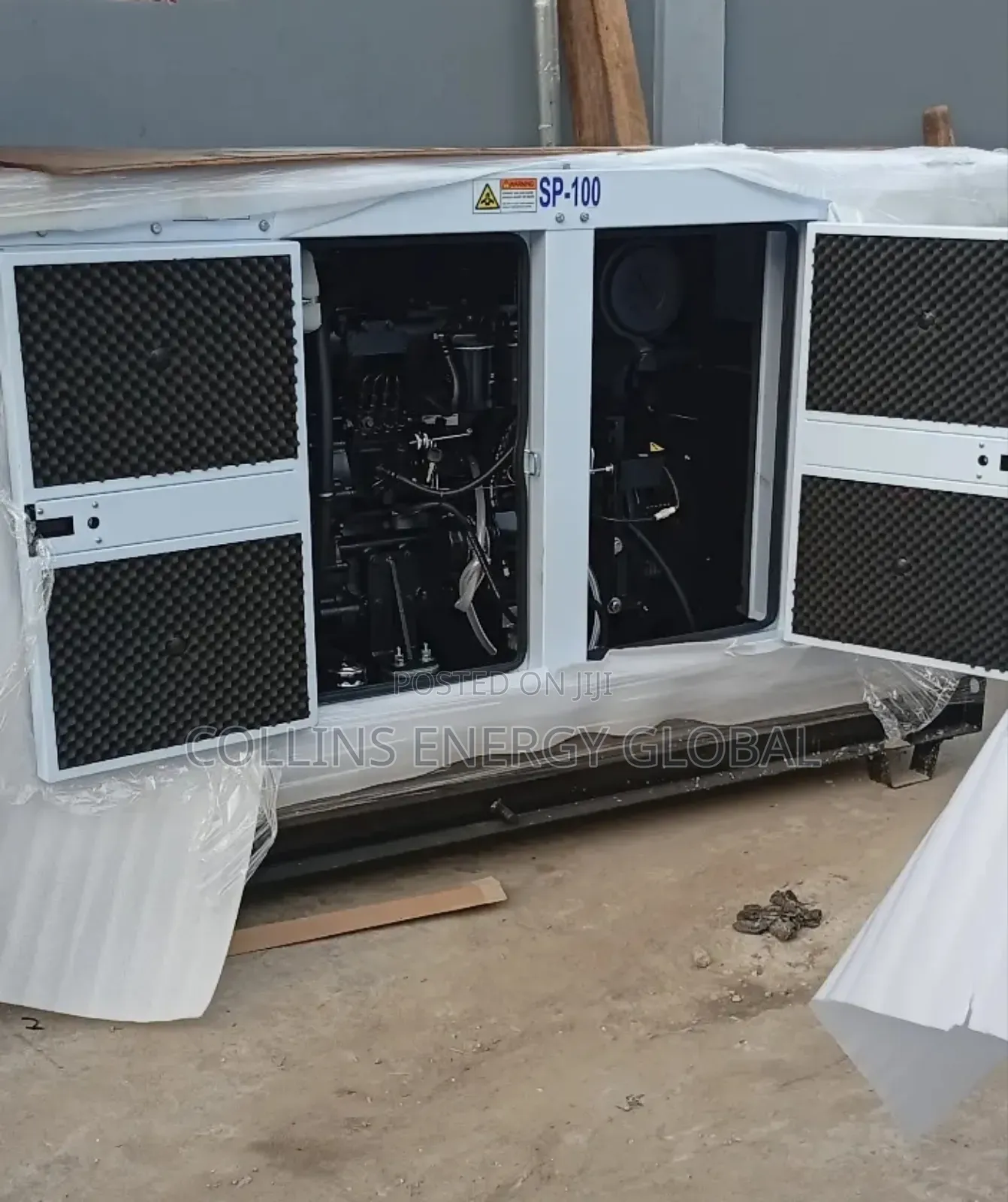 100kva Uk Perkins Soundproof Copper Coil Generator