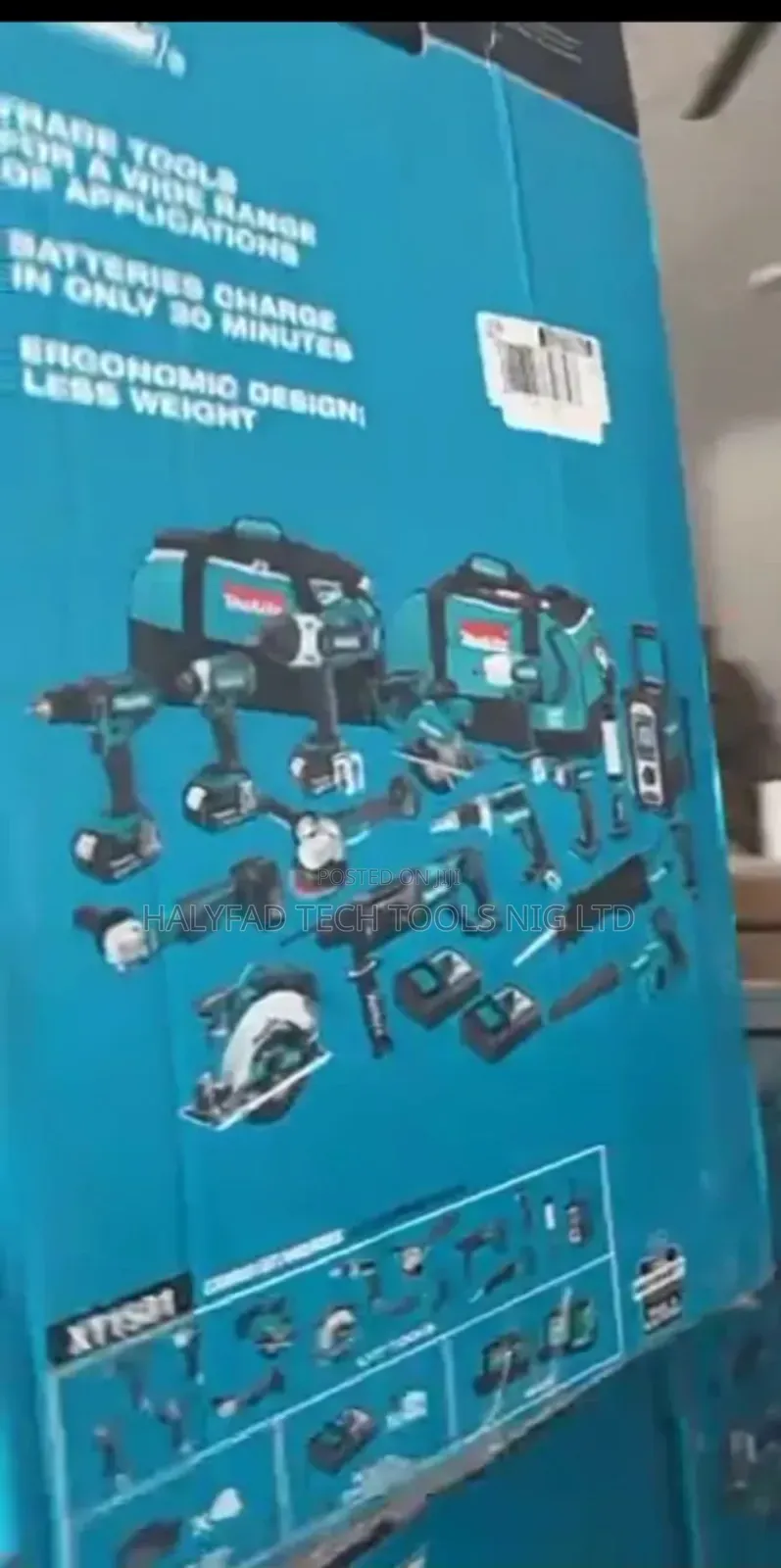 Original Makita Xt1501 15 PCS Combo Kit