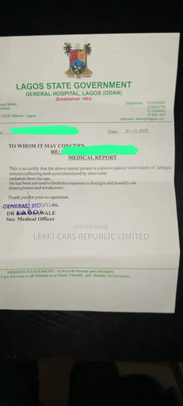 Plate Number Registration