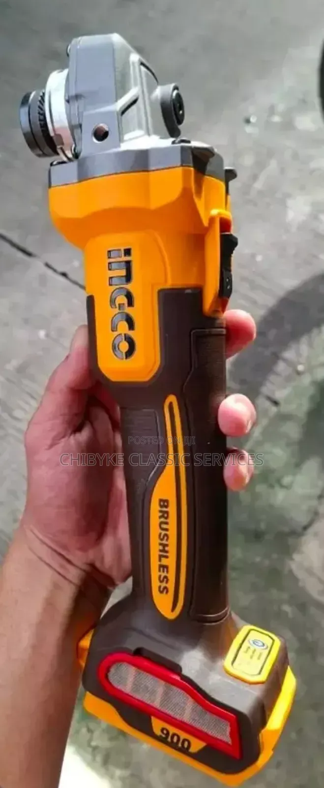 Battery Angle Grinder