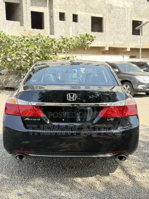 Honda Accord EX-L V-6 4dr Sedan w/Navigation (3.5L 6cyl 6A) 2014 Black