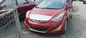 Hyundai Elantra 2013 Red