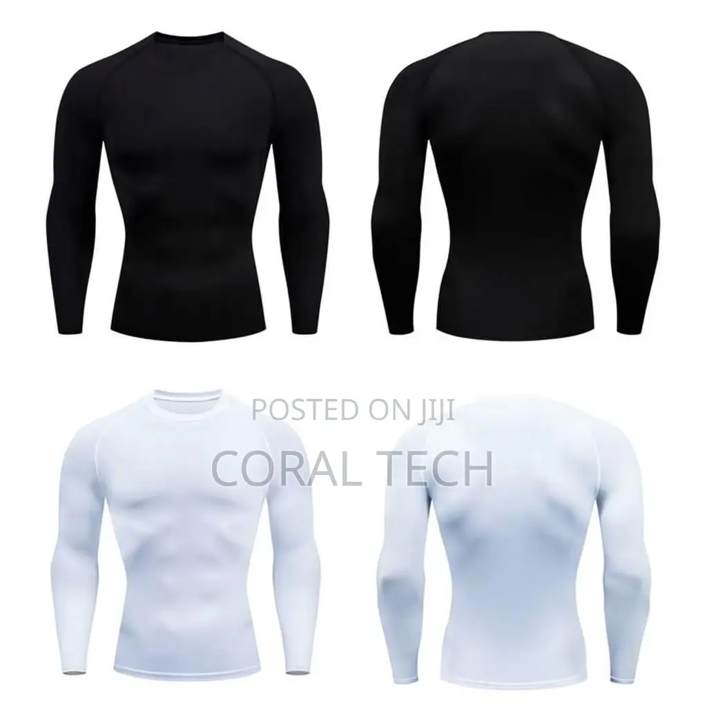 Plain Compression Shirts – Short Sleeve