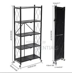 4/5 Layers Household Non Installation Kitchen Folding Storage Rack