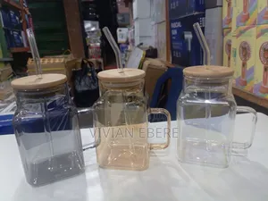 Smoothie Cup With Bamboo Cover