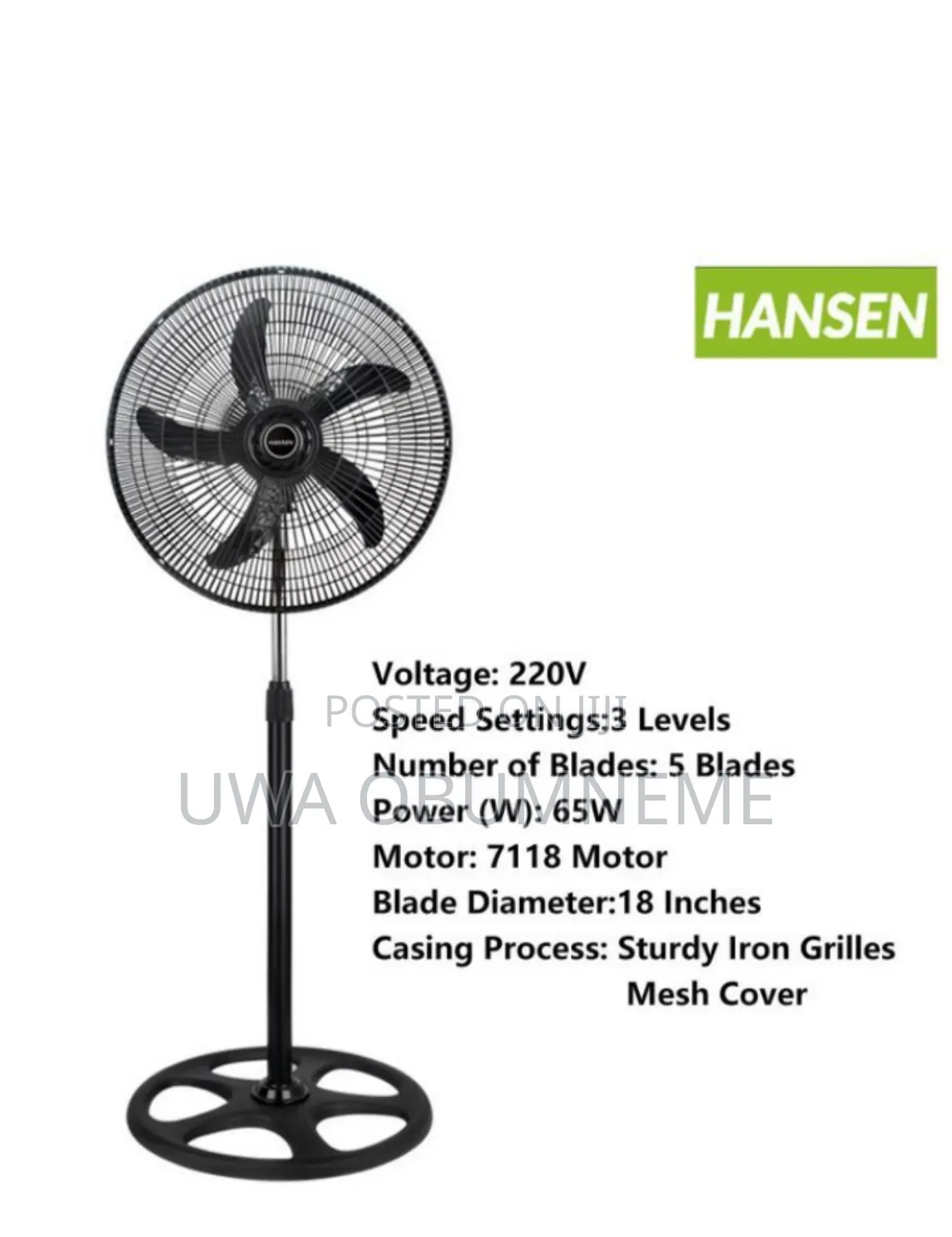 Standing Fan