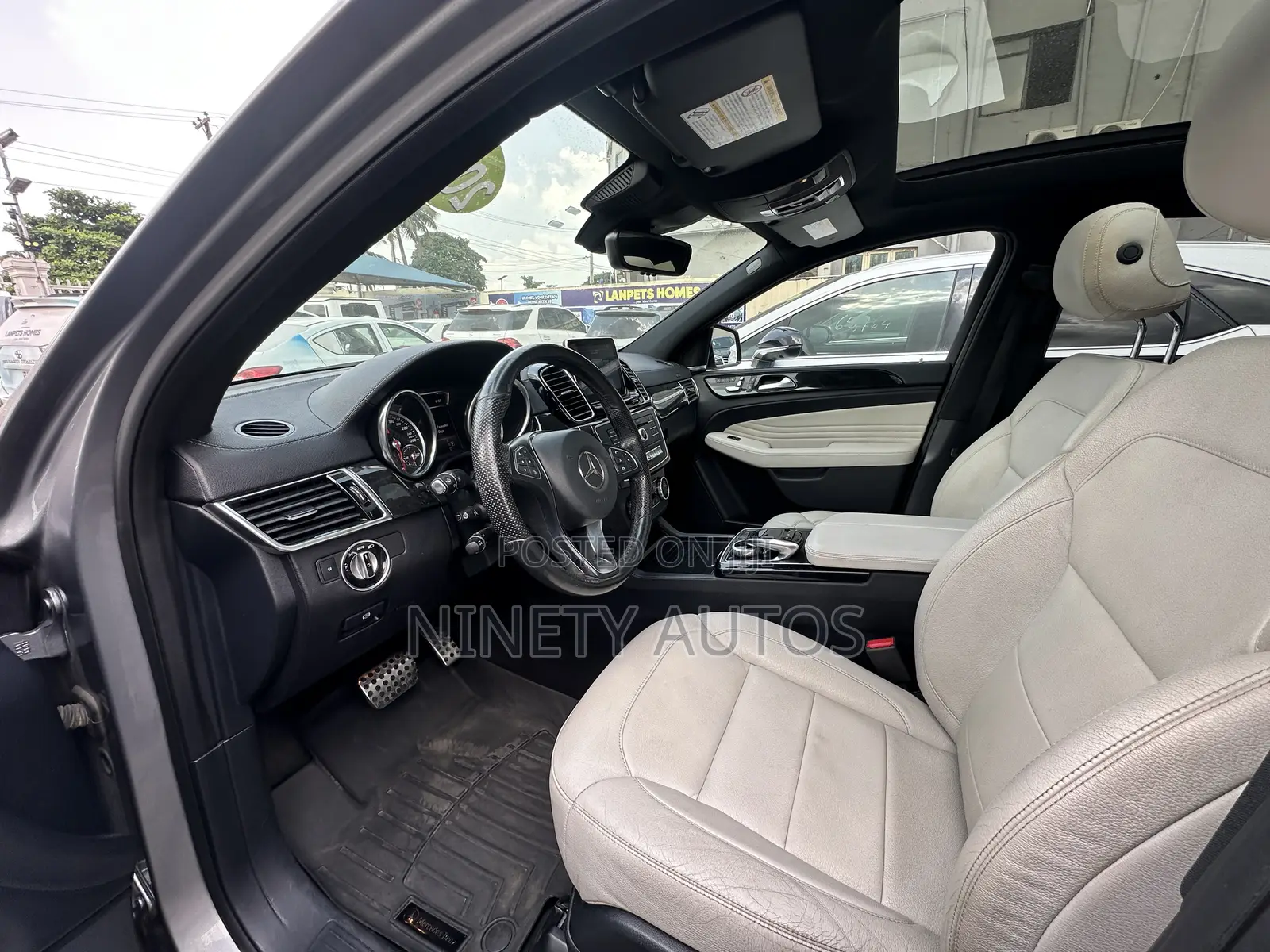 Mercedes-Benz GLE-Class 2016 Gray