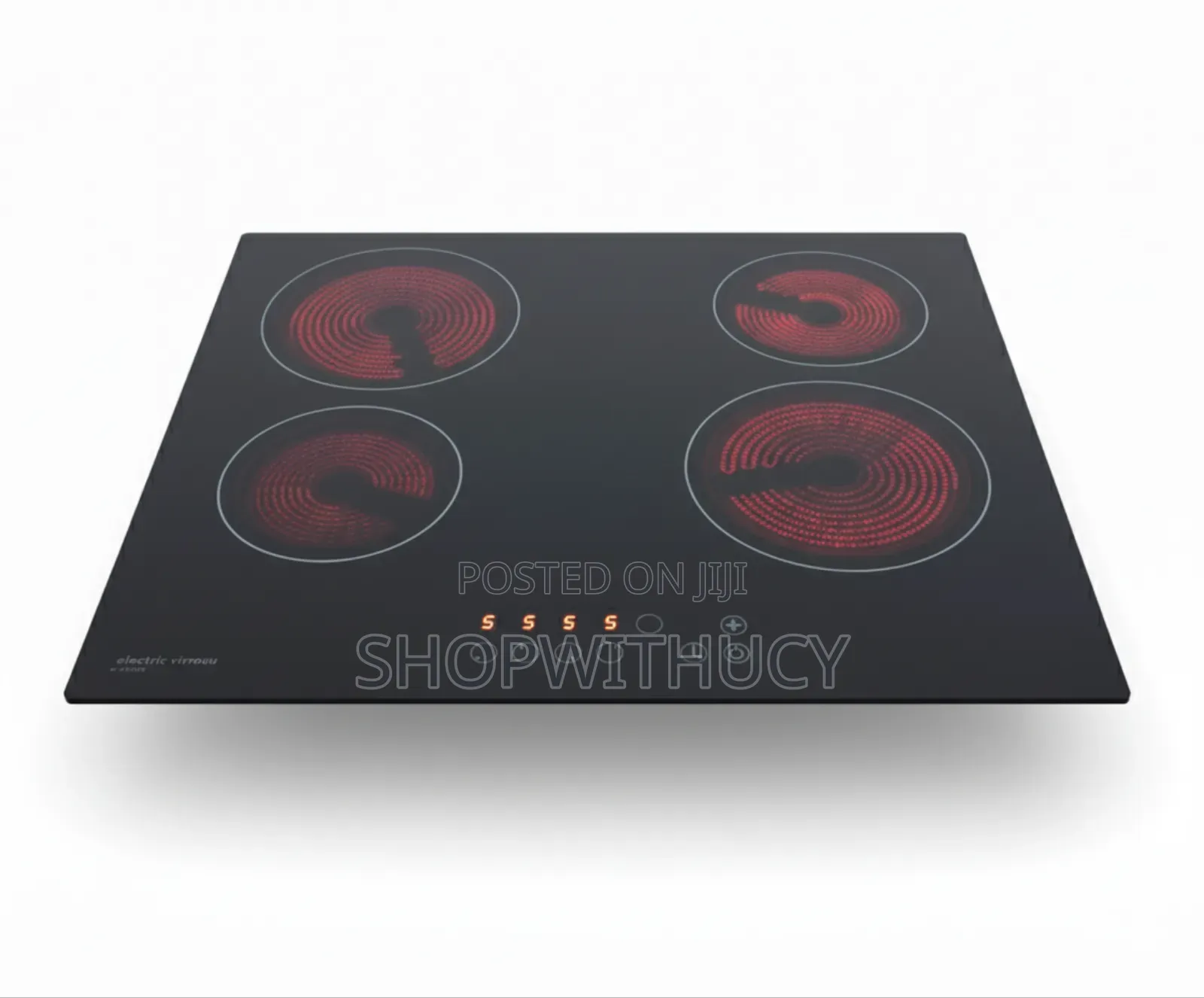 Inbuilt 4 Burner Electric Hotplate.