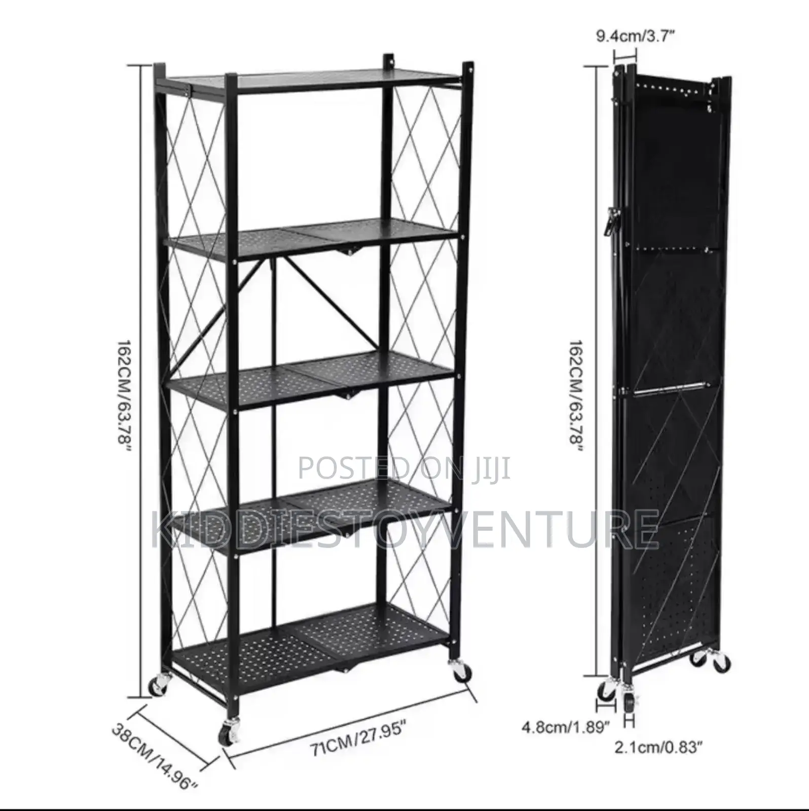 Kitchen Folding Storage Rack Can Be Used