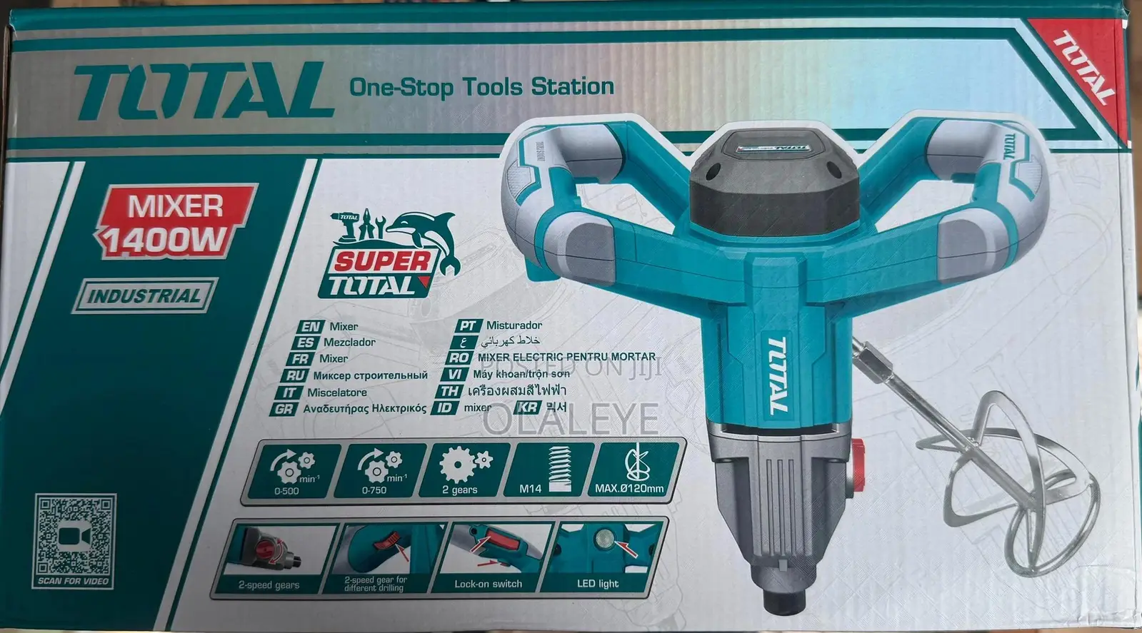 Total 1400w Mixer