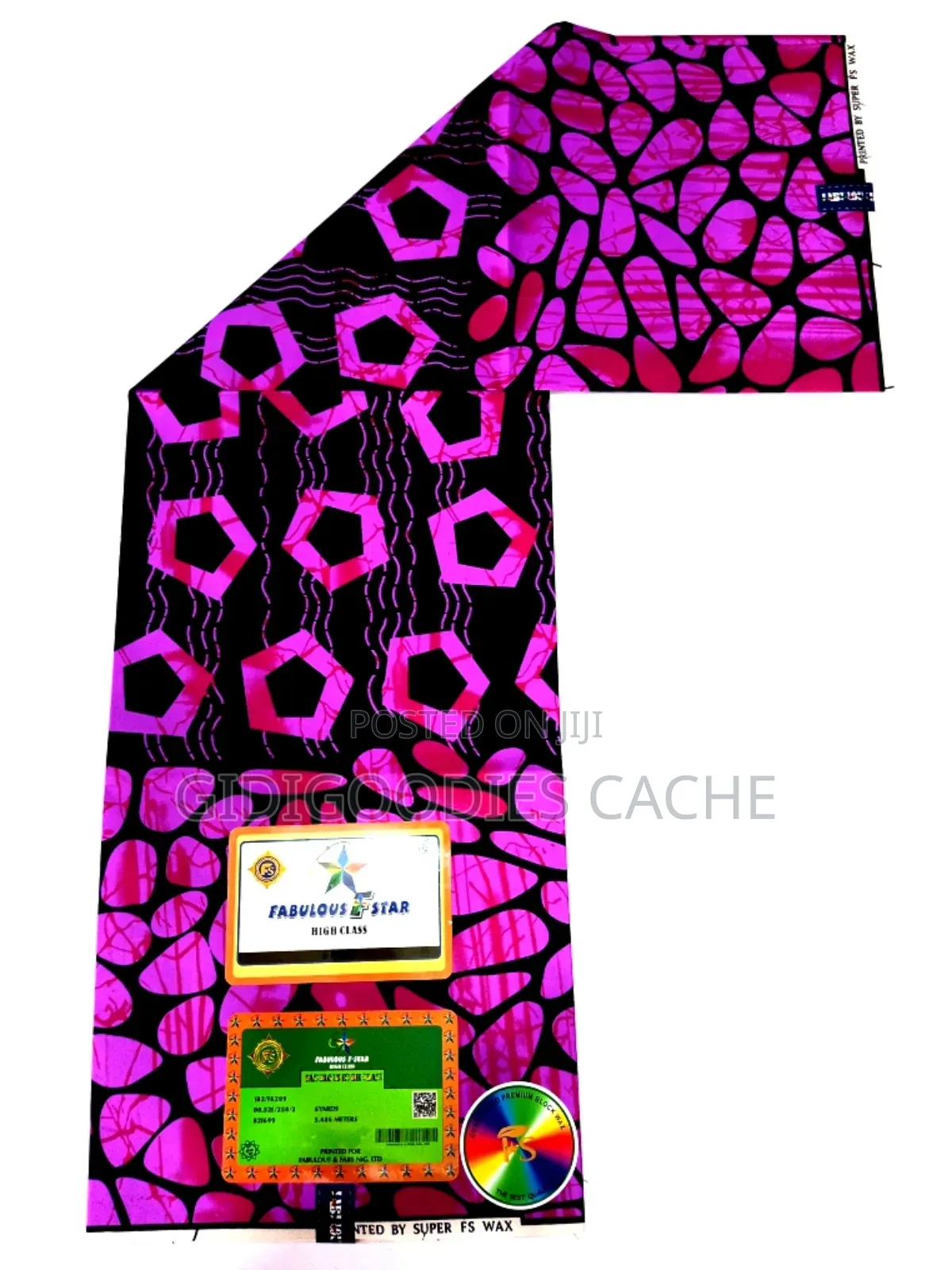 Beautifully Patterned Small Ankara Fabrics