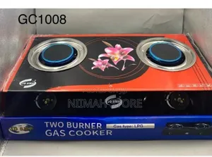 SMP Double Burner Glass Infrared Gas Cooker