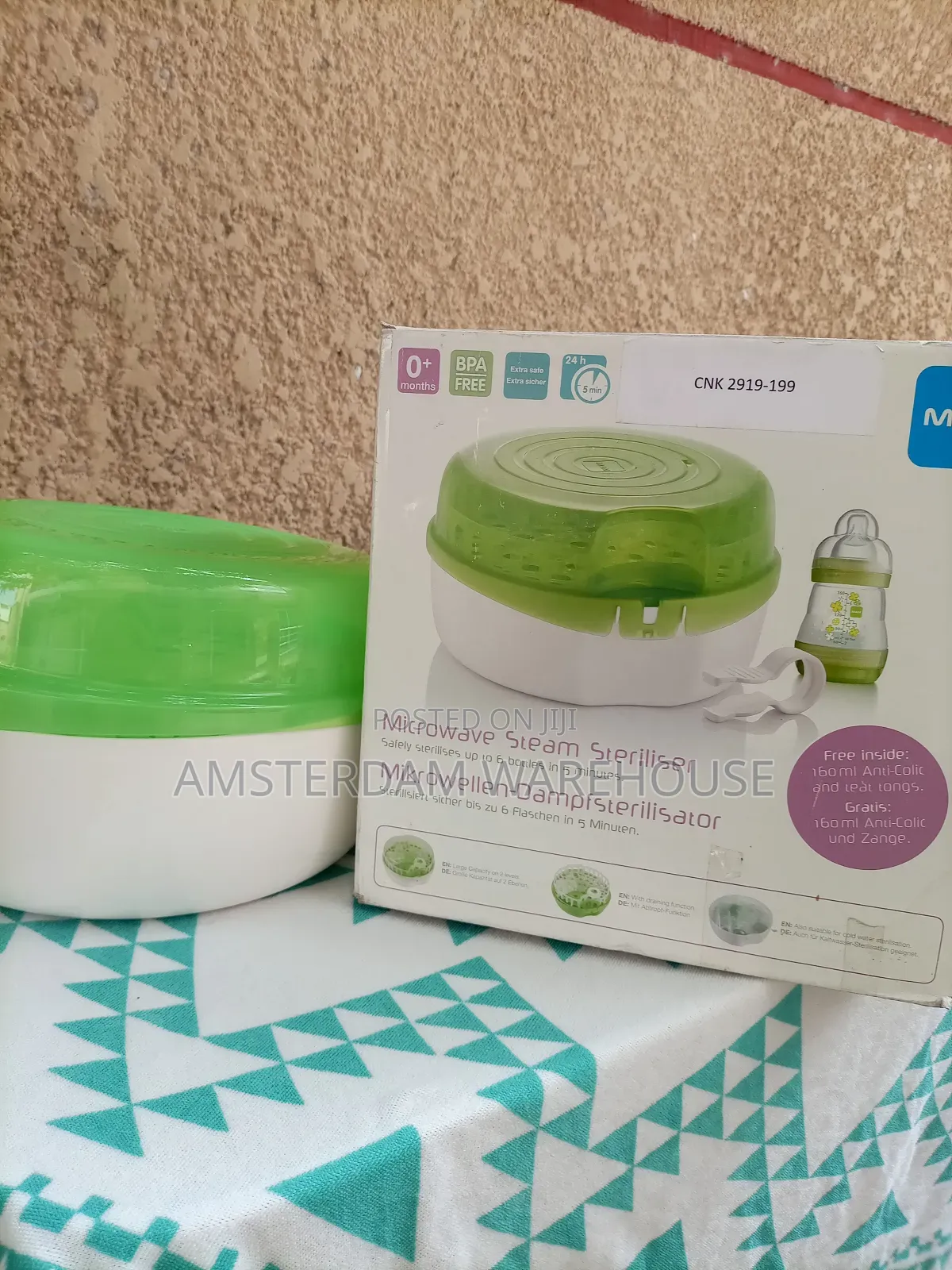 Baby Feeding Bottle Steam Steriliser