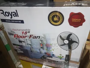 Royal Rechargeable Fan 18inch