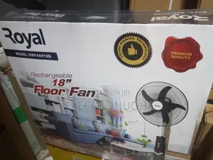 Royal Rechargeable Fan 18inch