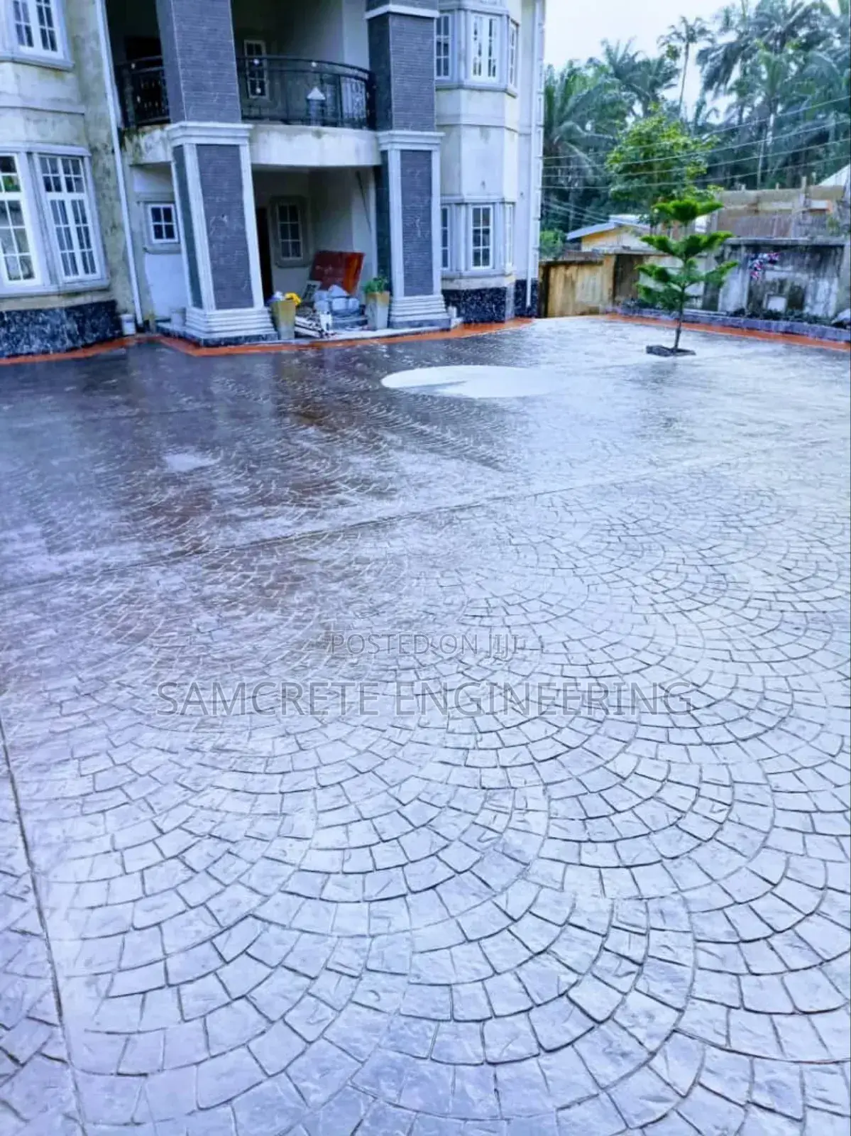 Stamp Concrete Floor