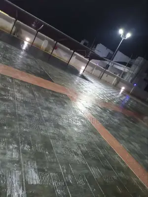 Stamped Compound Floor