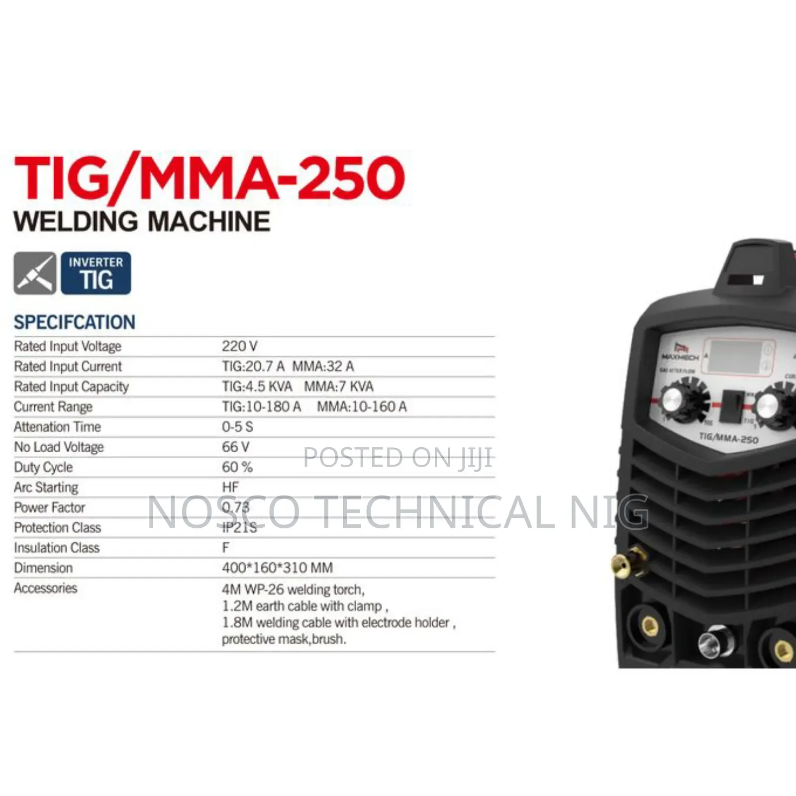 Maxmech Tig 250