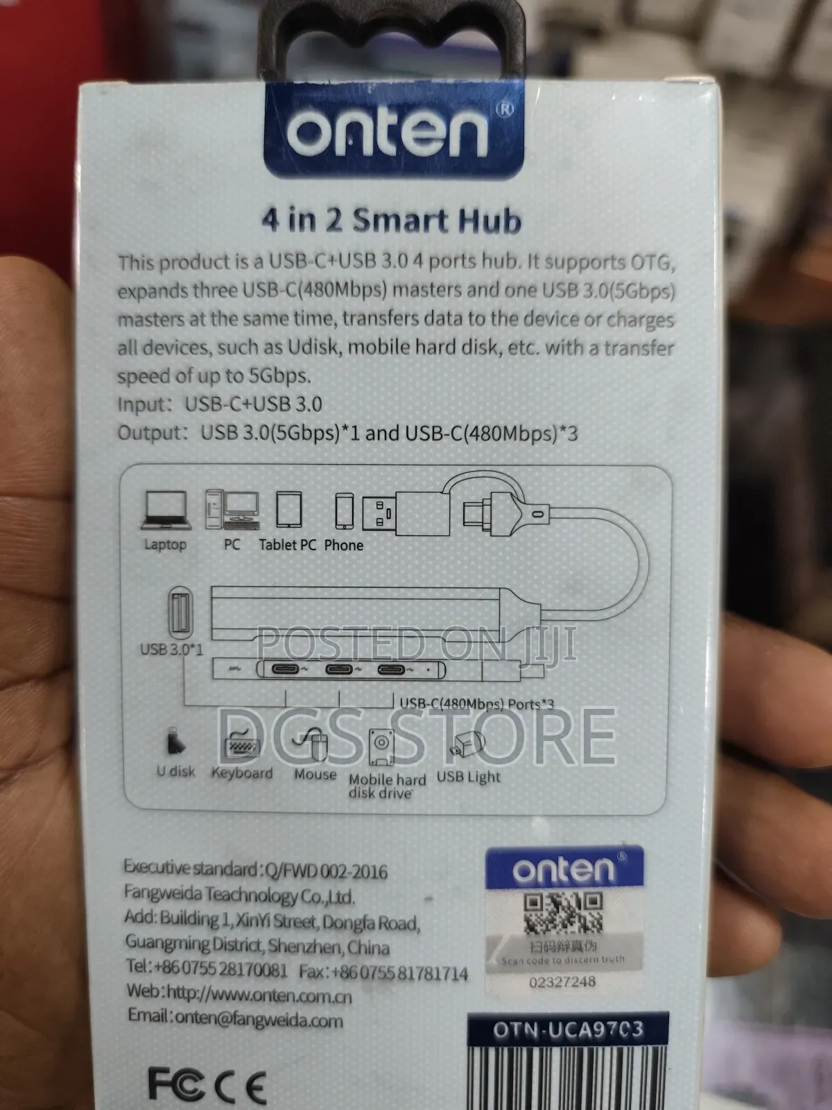 Onten Otn Uca9703 4in2 Smart Hub