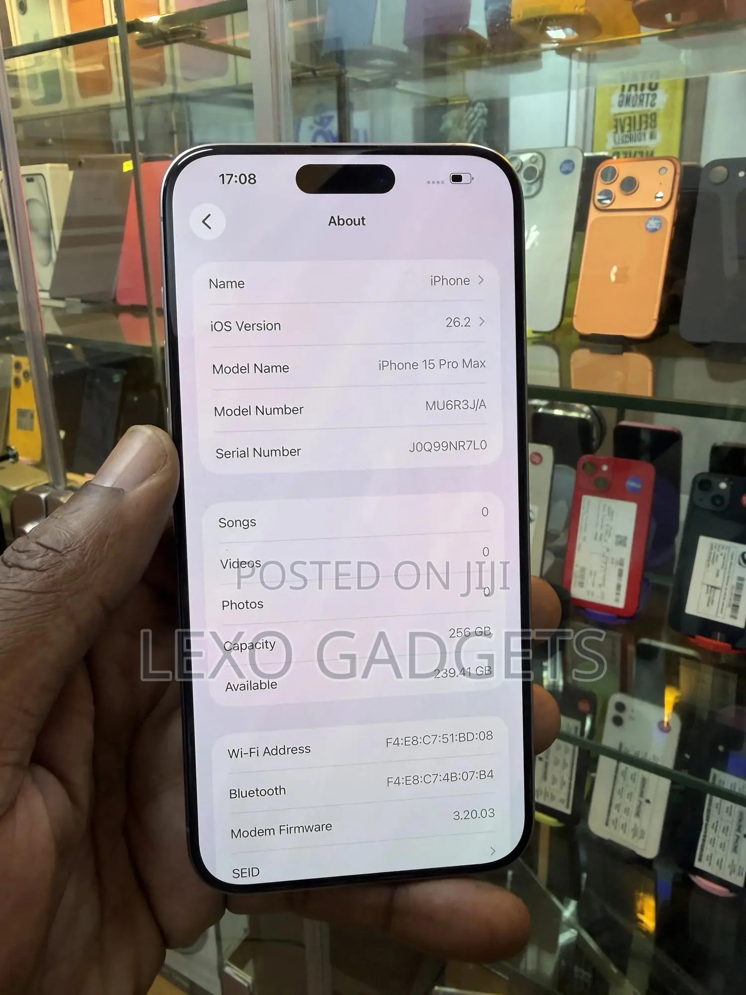 Apple iPhone 15 Pro Max 256 GB Silver