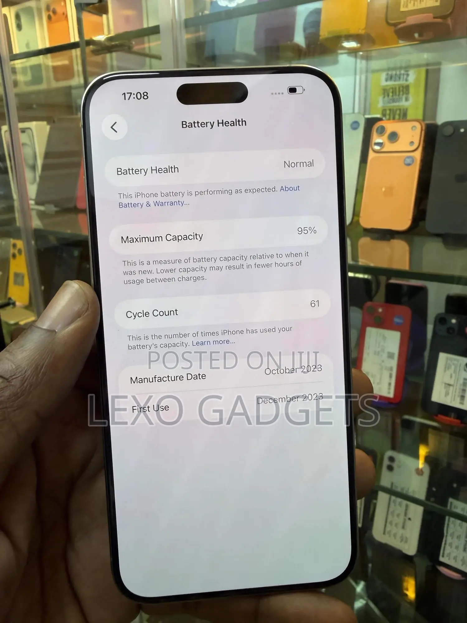 Apple iPhone 15 Pro Max 256 GB Silver