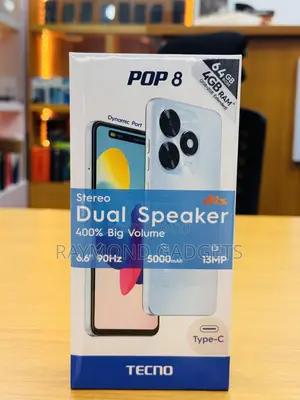 New Tecno Pop 8 64 GB