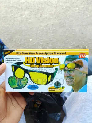 2in1 Hd Vision Wraparounds Sunglasses