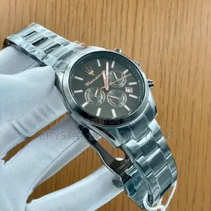 Masarati Quality Luxury Men Automatic Engine Wristwatch