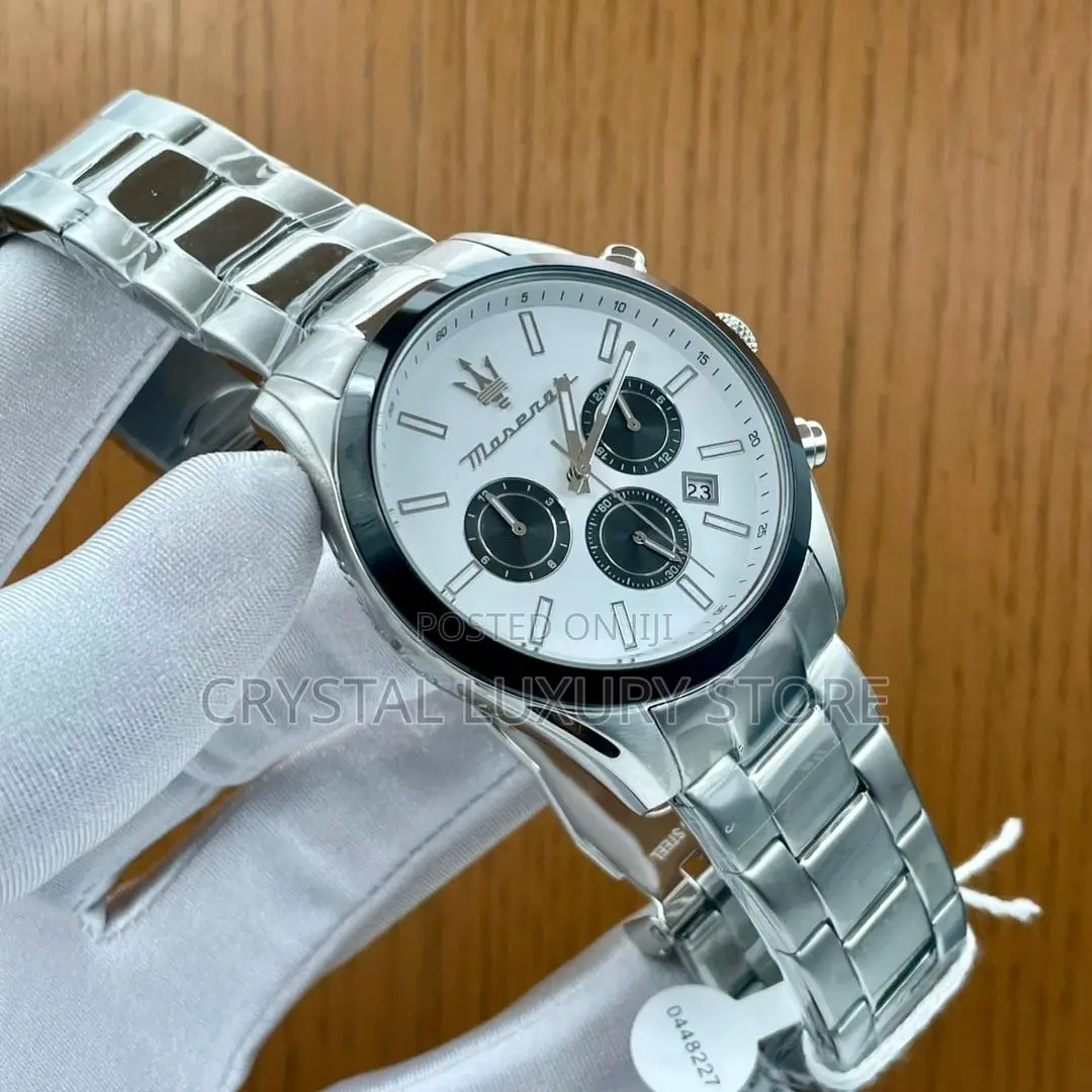 Masarati Quality Luxury Men Automatic Engine Wristwatch