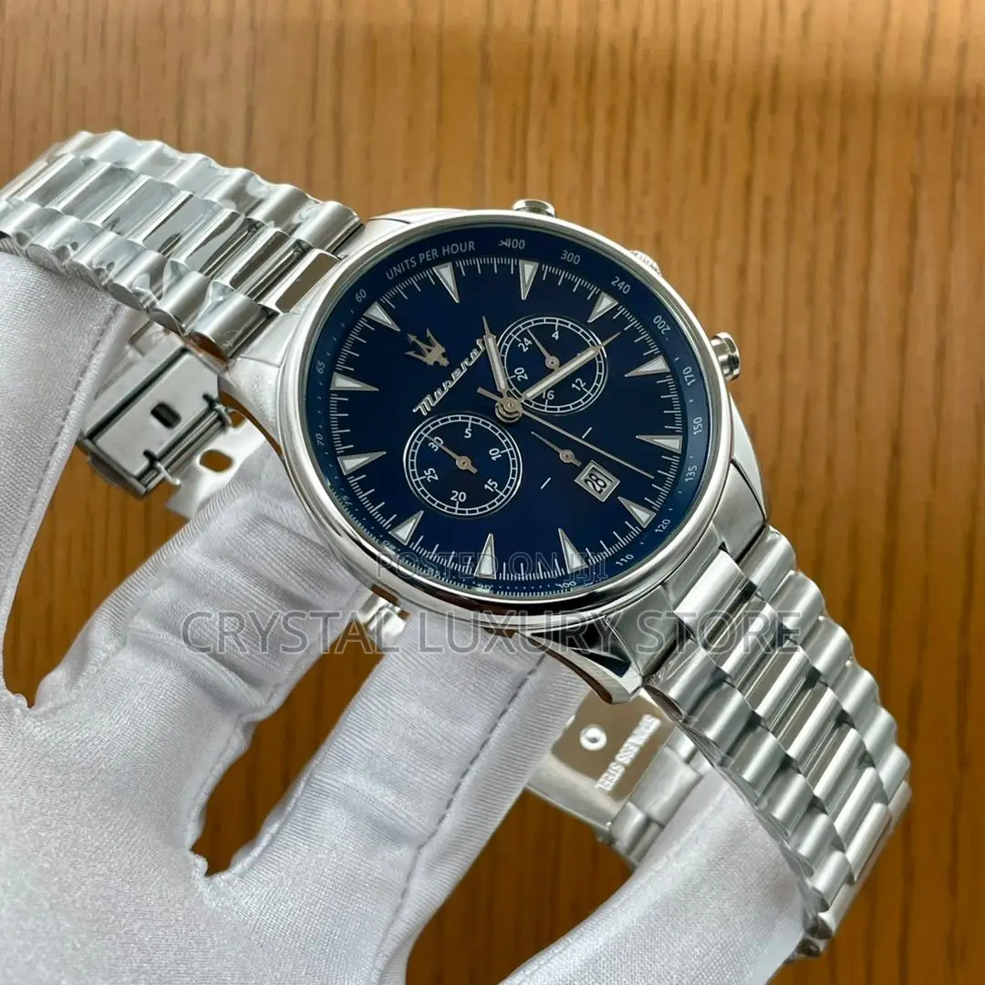 Masarati Quality Luxury Men Automatic Engine Wristwatch