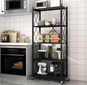 Household Non Installation Kitchen Folding Storage Rack
(5layers)