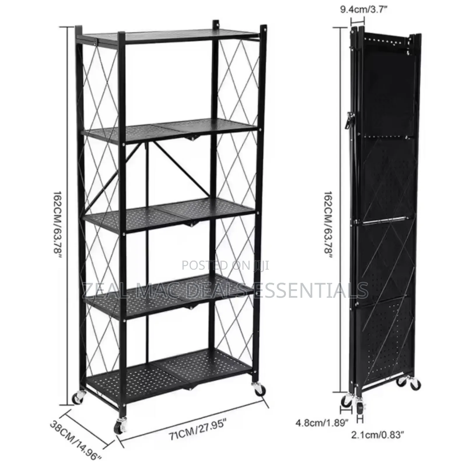 Household Non Installation Kitchen Folding Storage Rack
(5layers)