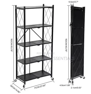 Household Non Installation Kitchen Folding Storage Rack
(5layers)