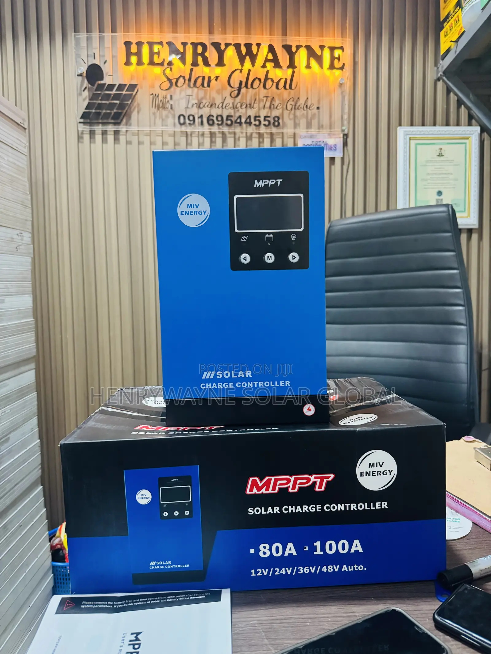 100ah Miv Controller MPPT