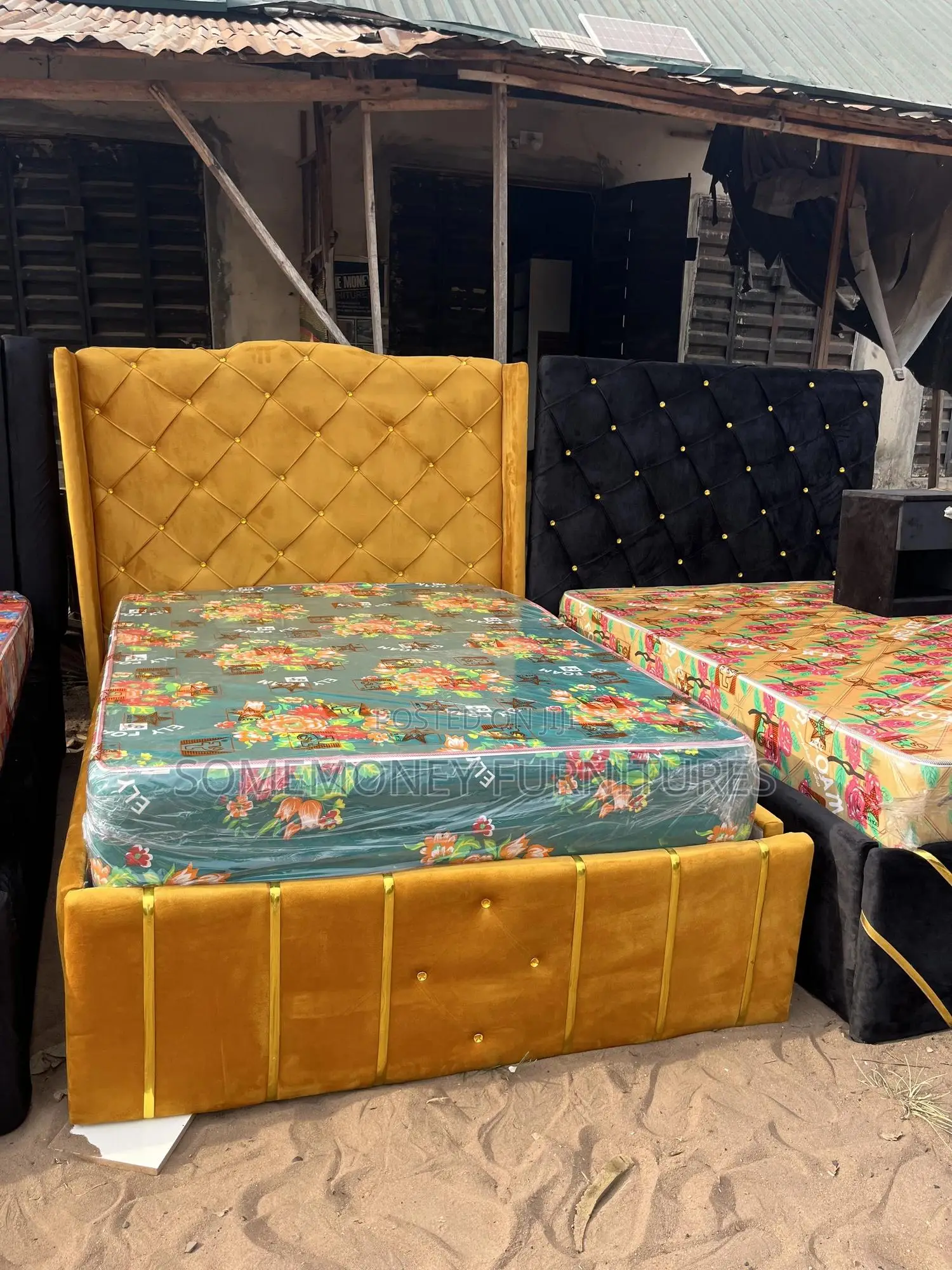 Newly Standard Bedframe + Foam +Side Drawer
