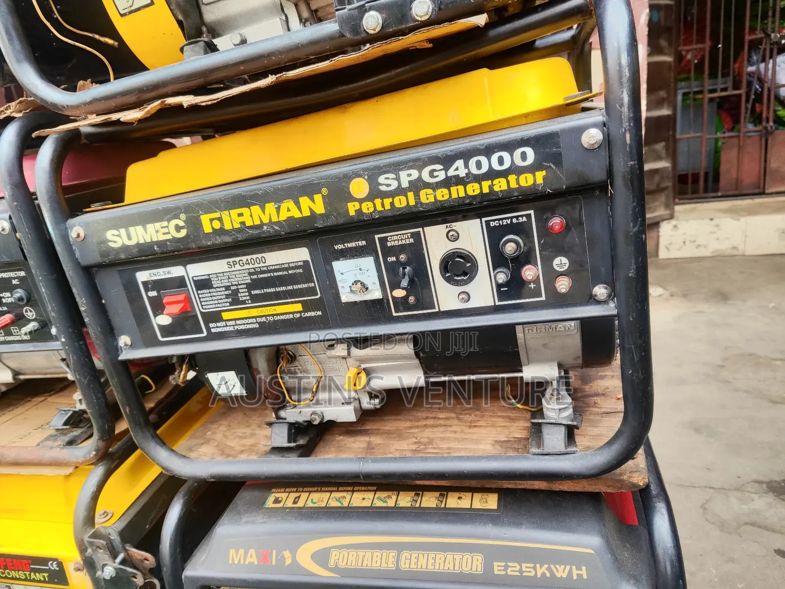 Used Spg4000 Firman Generator