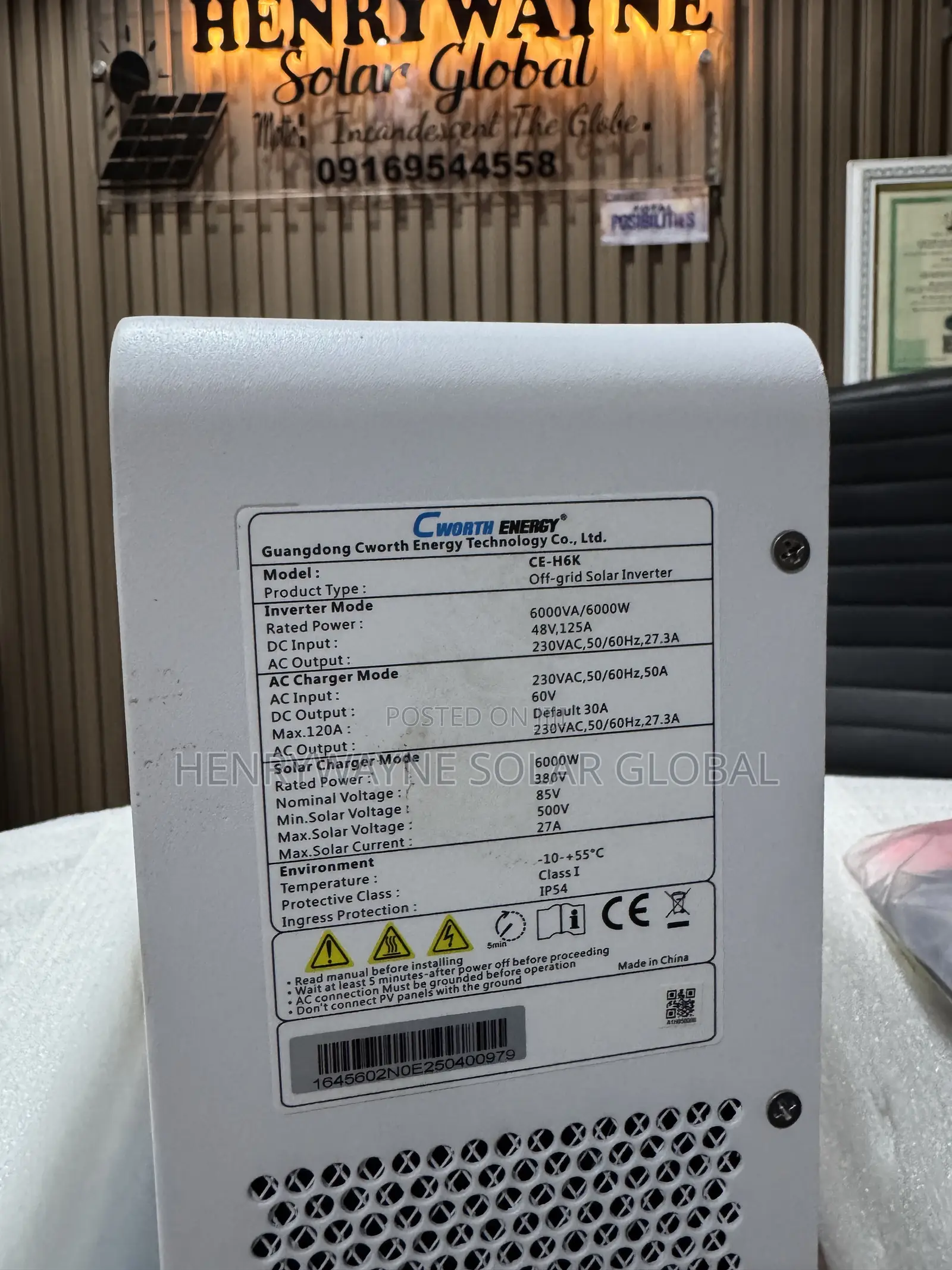 6kva C Worth Hybrid