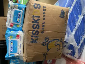 Kisskids Baby Wipes Carton (120pcs × 18 Bags)