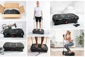 Ultrathin Body Slimmer With Resistance Bands and Bluetooth