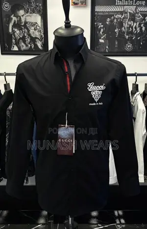 Luxury Italian Gucci Shirt S-3xl