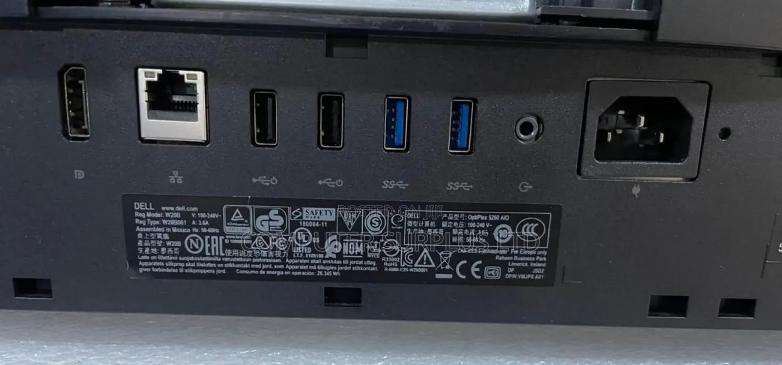 Desktop Computer Dell OptiPlex 5260 16GB Intel Core I5 SSD 256GB