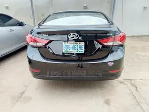 Hyundai Elantra Limited 4dr Sedan (1.8L 4cyl 6A) 2014 Black