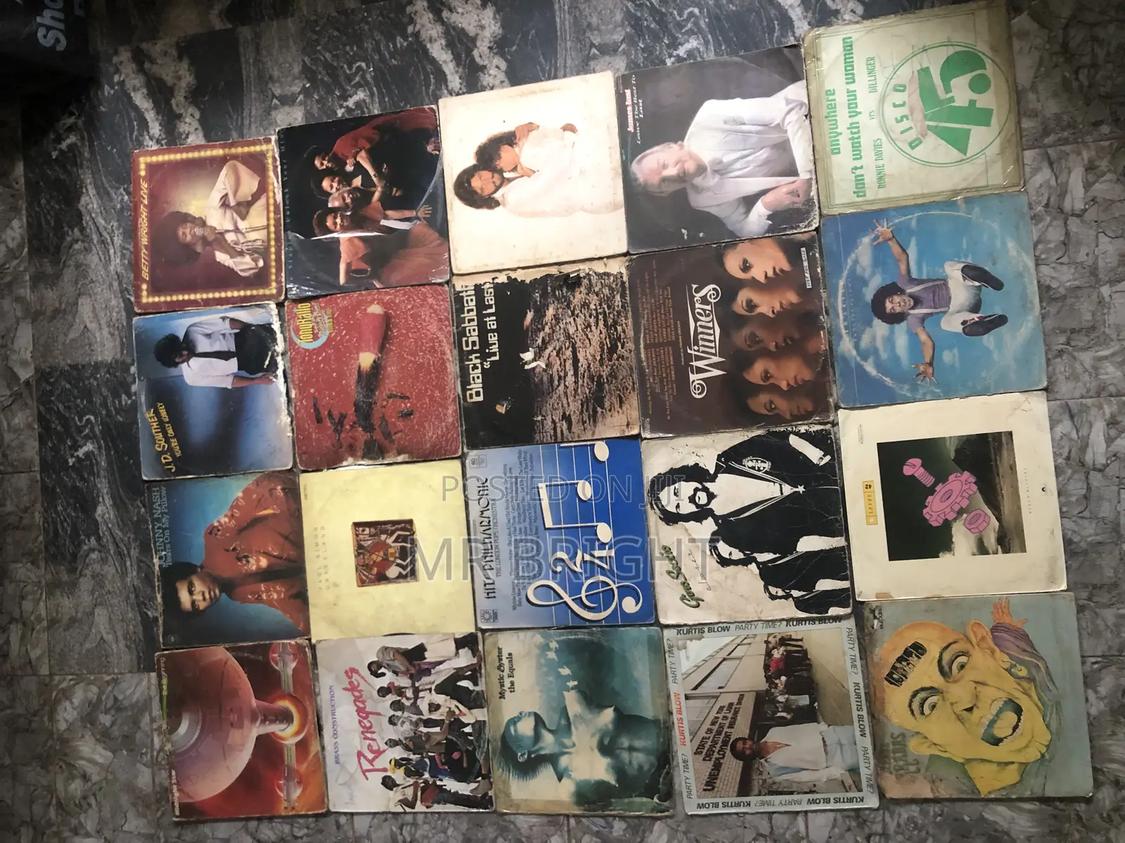 Old Vinyl Disc Records for Sales