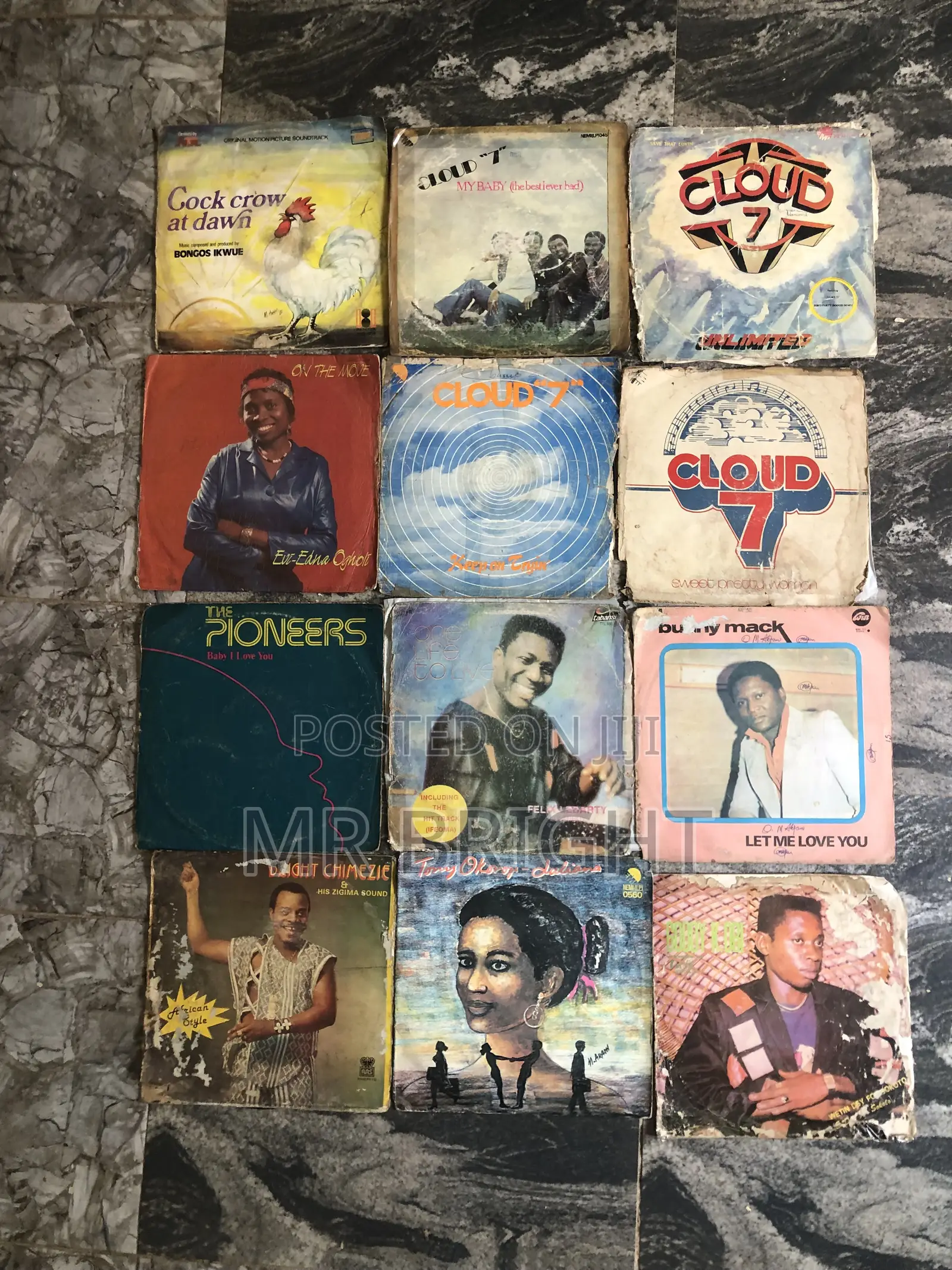 Old Vinyl Disc Records for Sales